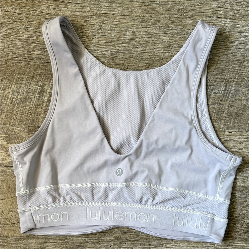 Lululemon Final Mile Crop Tank In Dune One Size